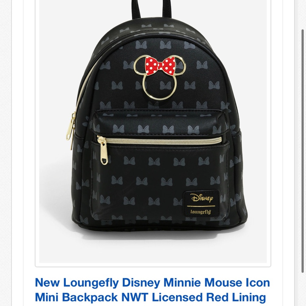 Minnie Mouse mini backpack